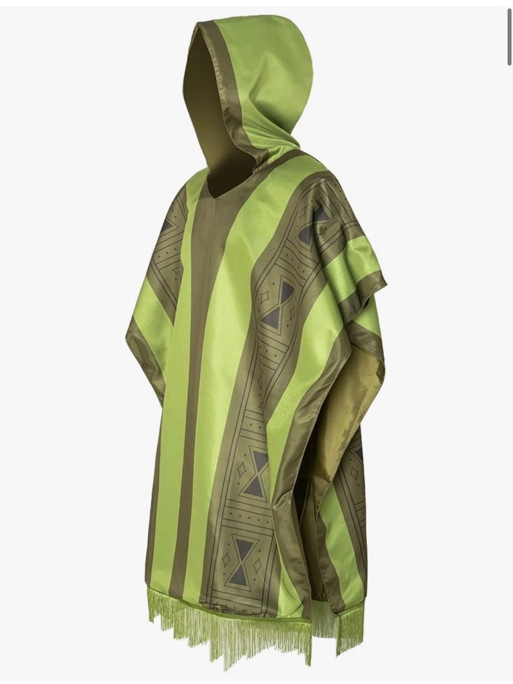 Disney Encanto Bruno’s Poncho, Shirt and Wig